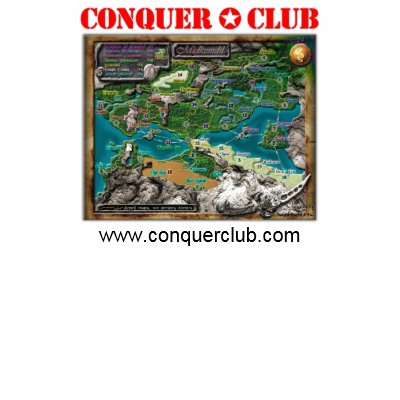 Midkemdil Map T-shirt by conquerclub