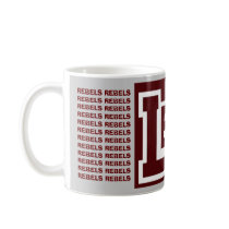 Midland Lee Rebel Football Coffee Cup mugs by Johnnyreb73 Midland Lee Rebel Football Coffee Cup mugs