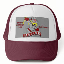Midland Lee Rebel Football Hat by Johnnyreb73 Midland Lee Rebel Football Hat