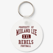 Midland Lee Rebel T-Shirt keychains by Johnnyreb73 Midland Lee Rebel T-Shirt keychains