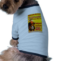 Midland Railway Scotland Bagpipe Kilt Travel Art Doggie Tee