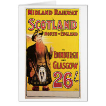 Midland Railway to Scotland Cards