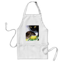 Midnight and Ava aprons