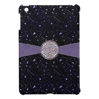 Midnight and Lavender Sparkling Celtic Knot