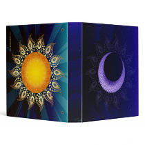 Midnight and Sunrise Celestial Binder binders