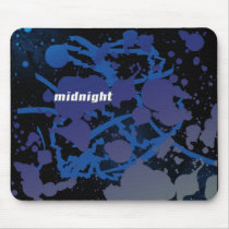 Midnight Black mousepads