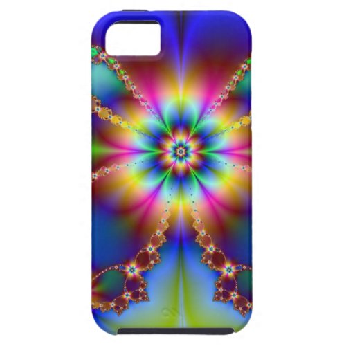 Midnight Blossom Abstract iPhone 5 Case