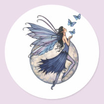 Midnight Blue Fairy Stickers
