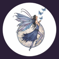 Midnight Blue Fairy Stickers stickers