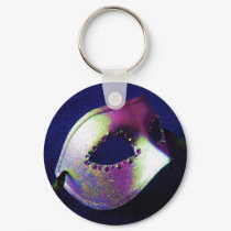 Midnight Blue Masquerade keychains