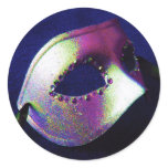 Midnight Blue Masquerade Sticker