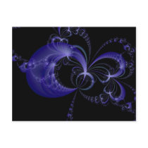 Midnight Butterflies Postcard by cherangelry Midnight Butterflies Postcard