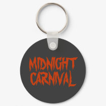 "Midnight Carnival" Key Chain Black/Blood Red keychains