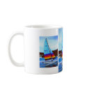 Midnight cowboy Hobie sailing boat mugs