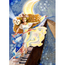 Midnight Crossroads Notecard card