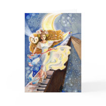 Midnight Crossroads Notecard by CSiravo Midnight Crossroads Notecard