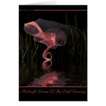Midnight Dance Of The Pink Flamingo cards