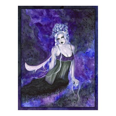 Midnight Empress Poster by elvenstarart