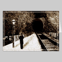 Midnight Express card (subtle border) cards