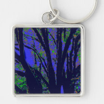 Midnight Forest Key Chains