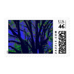 Midnight Forest Postage Stamps
