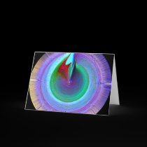 Midnight Fountain Greeting Card cards