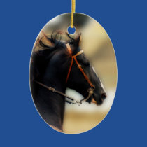Midnight Horse ornaments