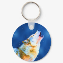 Midnight Howl Keychain