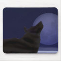 Midnight Howl Mouse Pad