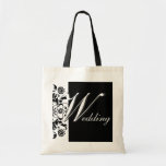Midnight in Paris   Wedding Tote Bag