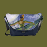 Midnight Majesty Moon Goddess  Messenger Bag messenger bags