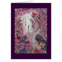 Midnight Masquerade Greeting Cards