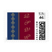 Midnight Merlot RSVP postage
