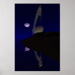 Midnight on the Moon of Tibia 3 Print