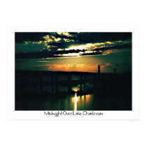 Midnight Over Lake Charlevoix posters