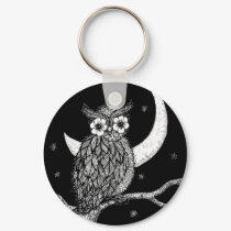 Midnight Owl Key Chain keychains