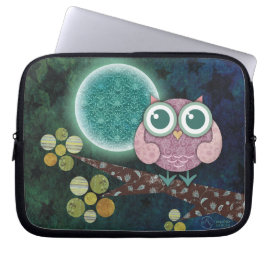 Midnight Owl Laptop Sleeve