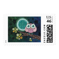 Midnight Owl Stamp