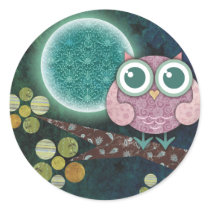 Midnight Owl stickers