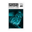 Midnight Passion, Blue Butterfly Kisses postage