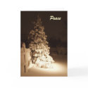 Midnight Peace Holiday Card by KayDee1 Midnight Peace Holiday Card