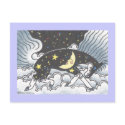 Midnight Pony postcards