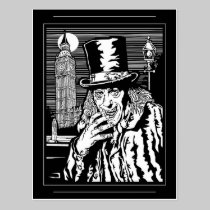 Midnight postcard postcards