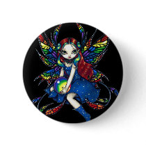 "Midnight Rainbow" Button