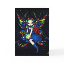 "Midnight Rainbow" Greeting Card