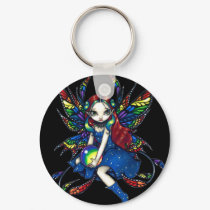 "Midnight Rainbow" Keychain