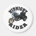 Midnight Rider Refrigerator Magnet