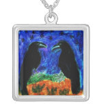 Midnight Romance Raven Necklace