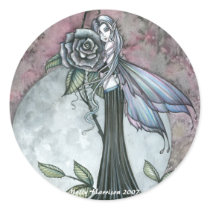 Midnight Rose Fairy Stickers by Molly Harrison by robmolily Midnight Rose Fairy Stickers by Molly Harrison