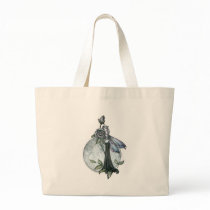 Midnight Rose Gothic Fairy Moon Bags